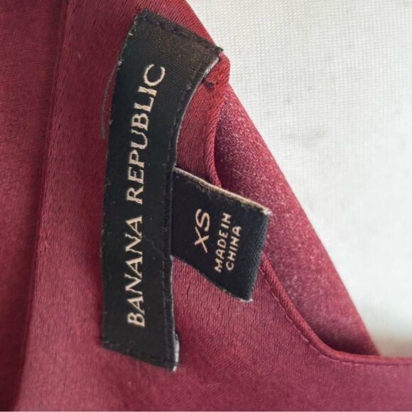 Banana Republic Mauve, Pink, Orange Boxy Short Sleeve Blouse | EUC | XS - Picture 8 of 8